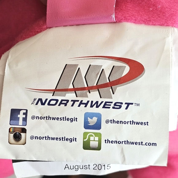 Hello Kitty 12" Northwest (2015) Plush Doll Stuffed Animal Pink & White - Picture 10 of 14